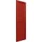 Ekena Millwork True Fit PVC, Three Board Framed Board-n-Batten Shutters, Fire Red, 16 1/8W x 32H, PR TFP101BF16X032BR - alternate 2